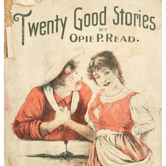 1892 Victorian Paperback Twenty Good Stories Opie Read Sunset Series No 32 C82 - Picture 1 of 6